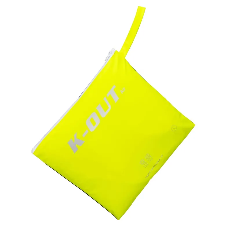 Kombinezon przeciwdeszczowy RAPID K-OUT 3 AIR FLUO/BLACK żółty fluo czarny