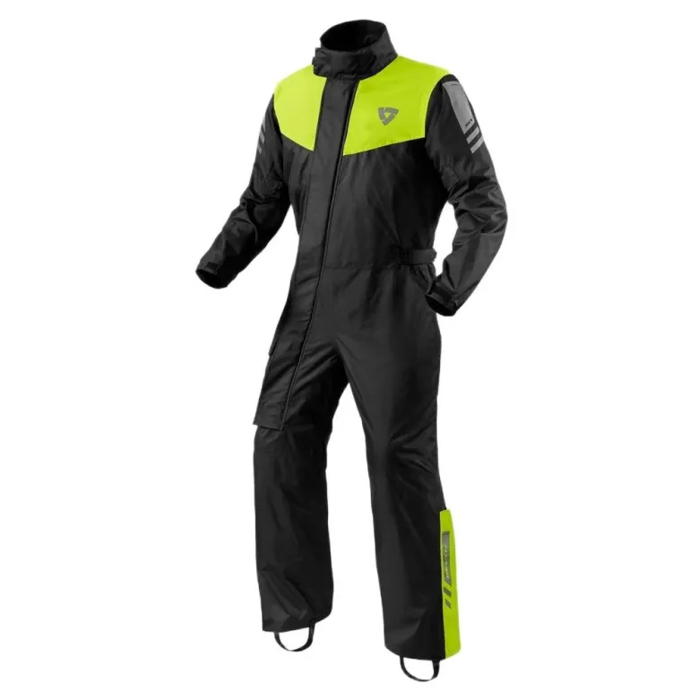 Kombinezon przeciwdeszczowy REVIT PACIFIC 4 H2O BLACK/NEON YELLOW czarny żółty fluo