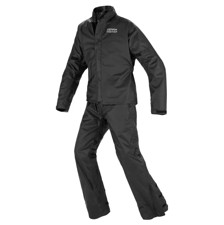 Kombinezon przeciwdeszczowy SPIDI BASIC RAIN KIT BLACK czarny