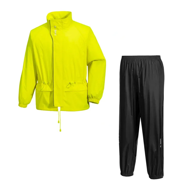 Kombinezon przeciwdeszczowy RAPID K-OUT 3 FLUO/BLACK żółty fluo czarny