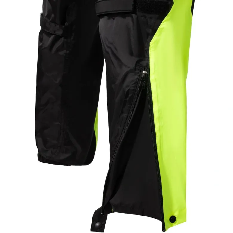 Kombinezon przeciwdeszczowy SECA MONSUN EVO BLACK/FLUO czarny żółty fluo