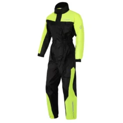 Kombinezon przeciwdeszczowy SECA MONSUN EVO BLACK/FLUO czarny żółty fluo
