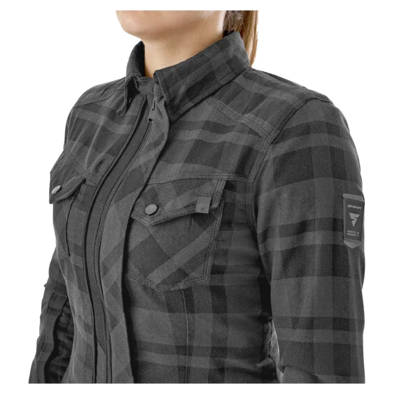Koszula motocyklowa damska SHIMA RENEGADE LADY 2 BLACK czarny