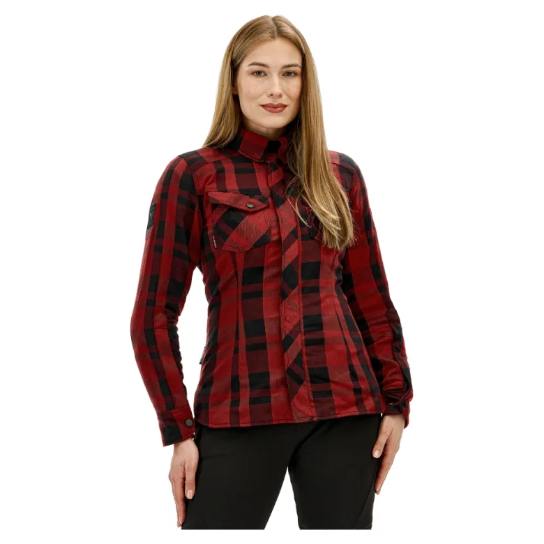 Koszula motocyklowa damska SHIMA RENEGADE LADY 2 RED czerwony