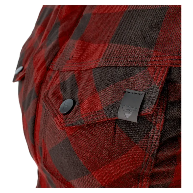 Koszula motocyklowa damska SHIMA RENEGADE LADY 2 RED czerwony