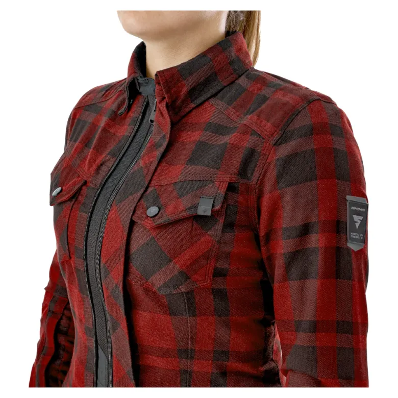 Koszula motocyklowa damska SHIMA RENEGADE LADY 2 RED czerwony