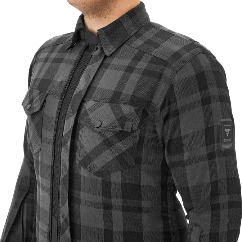 Koszula motocyklowa SHIMA RENEGADE MEN 2 BLACK czarny