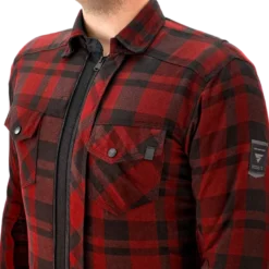 Koszula motocyklowa SHIMA RENEGADE MEN 2 RED czerwony