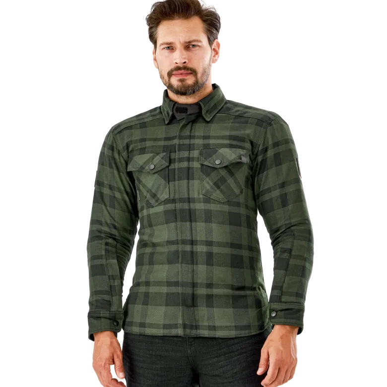 Koszula motocyklowa SHIMA RENEGADE MEN 2 GREEN zielony
