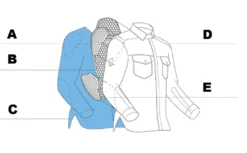 Koszula motocyklowa SHIMA RENEGADE MEN 2 BLUE niebieski