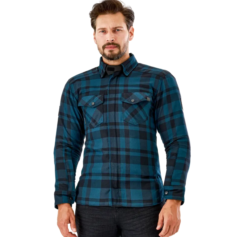 Koszula motocyklowa SHIMA RENEGADE MEN 2 BLUE niebieski