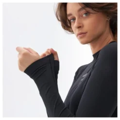 Koszulka termoaktywna damska REBELHORN FREEZE II LADY BLACK czarny