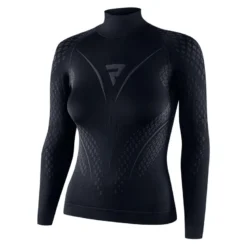 Koszulka termoaktywna damska REBELHORN THERM II LADY BLACK/GREY czarny szary