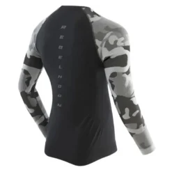 Koszulka termoaktywna REBELHORN FREEZE II CAMO czarny szary