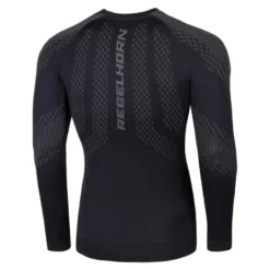 Koszulka termoaktywna REBELHORN ACTIVE II BLACK/GREY czarny szary