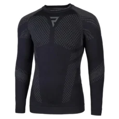 Koszulka termoaktywna REBELHORN ACTIVE II BLACK/GREY czarny szary