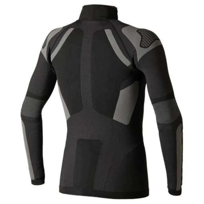 Koszulka termoaktywna SPIDI SEAMLESS BLACK/GREY czarny szary