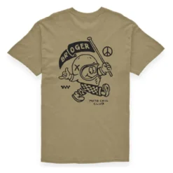 Koszulka T-shirt BROGER RACER OLIVE zielony