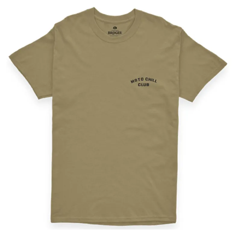 Koszulka T-shirt BROGER RACER OLIVE zielony