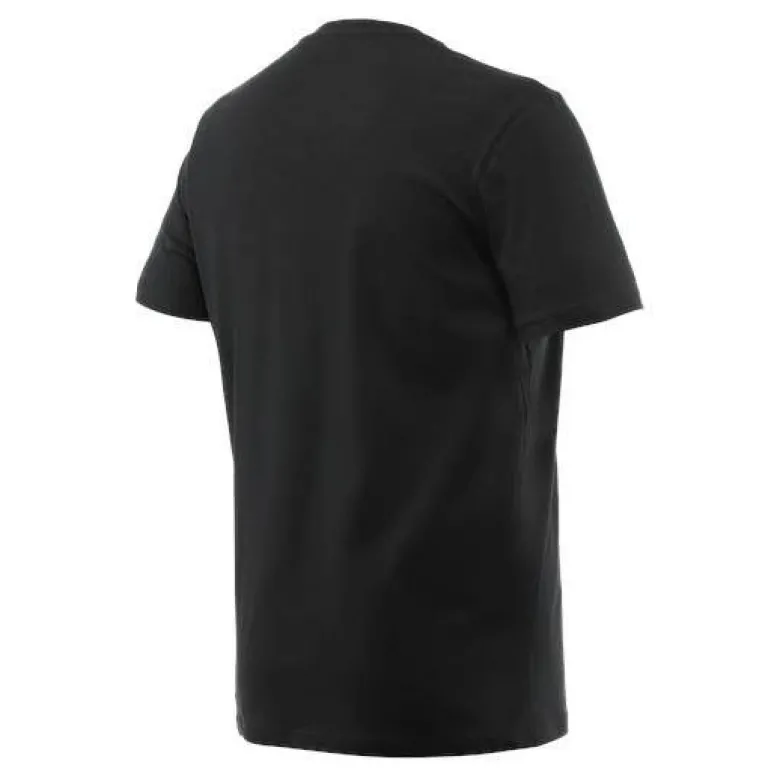 Koszulka T-shirt DAINESE STRIPES BLACK/RED czarny czerwony