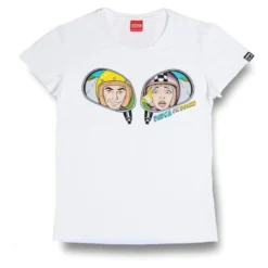 Koszulka T-shirt damski DAVCA ON BOARD biały