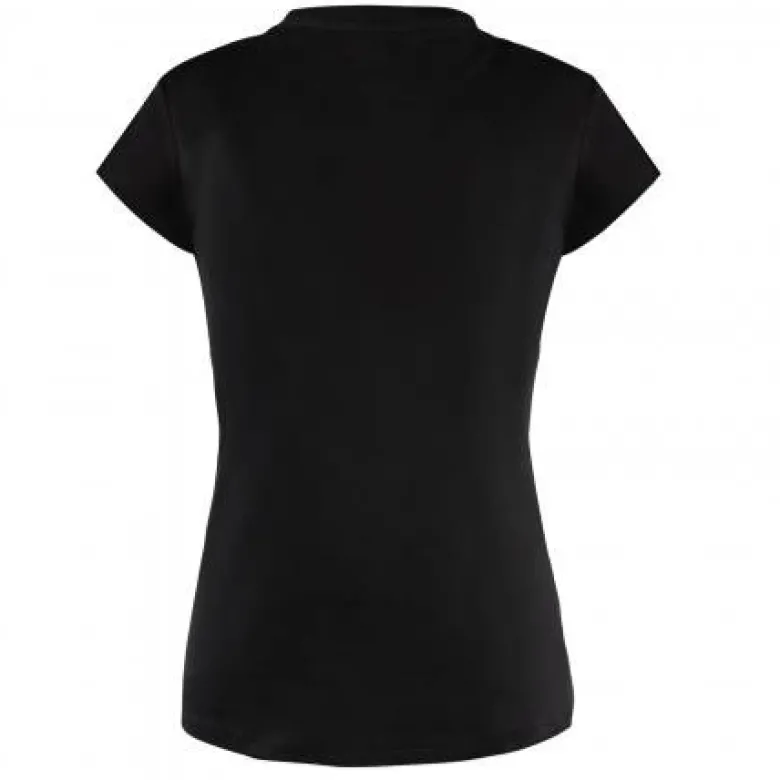Koszulka T-shirt damski SHIMA FASTER LADY BLACK czarny