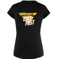 Koszulka T-shirt damski SHIMA FASTER LADY BLACK czarny