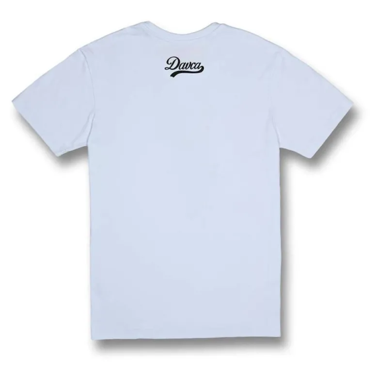 Koszulka T-shirt DAVCA COFFIN RACER biały czarny czerwony