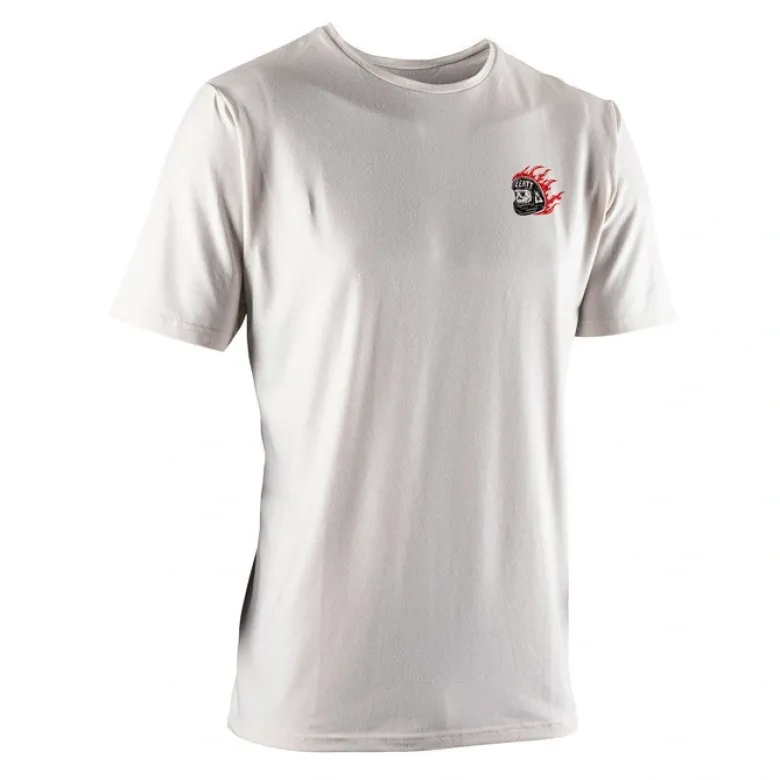 Koszulka T-shirt LEATT CORE CREAM WHITE biały