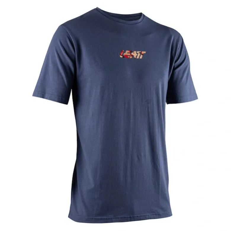 Koszulka T-shirt LEATT CORE DENIM BLUE niebieski