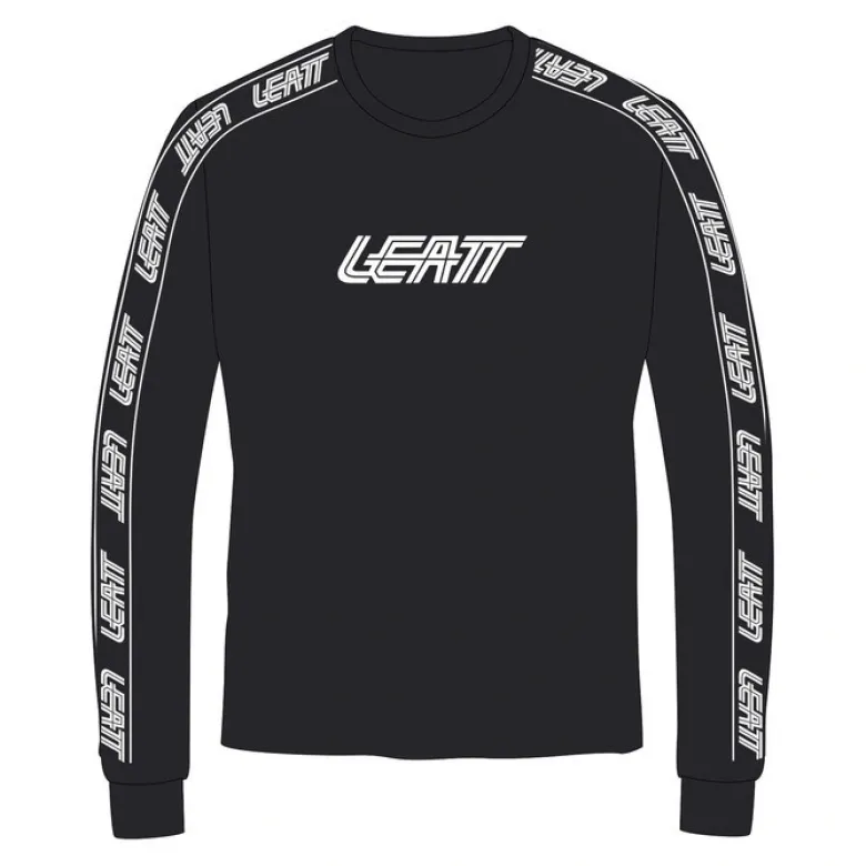 Koszulka T-shirt LEATT TECH BLACK czarny