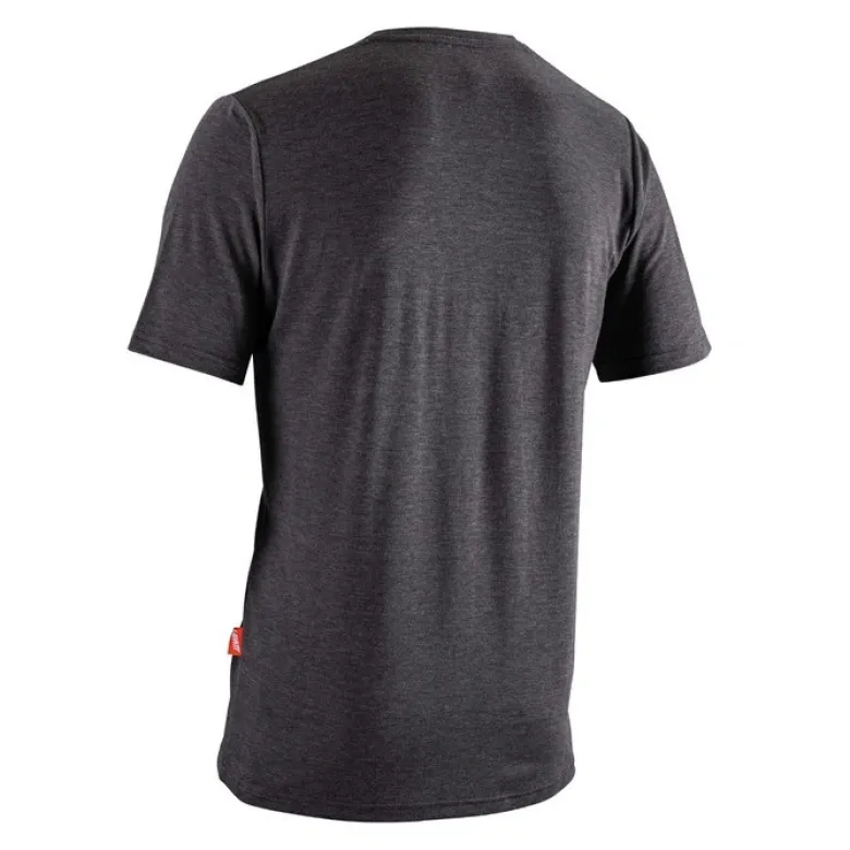 Koszulka T-shirt LEATT TECH PRINT GHOST BLACK czarny