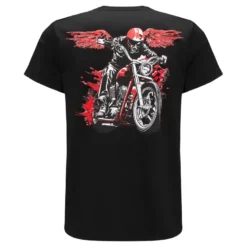 Koszulka T-shirt REBELRUSH MOTO CRUISER BLACK czarny