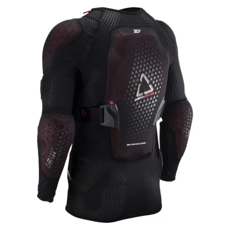 Koszulka z ochraniaczami LEATT 3DF AIRFIT EVO BLACK czarny