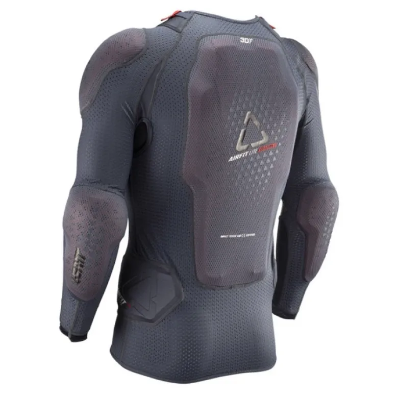 Koszulka z ochraniaczami LEATT 3DF AIRFIT LITE EVO STEALTH szary