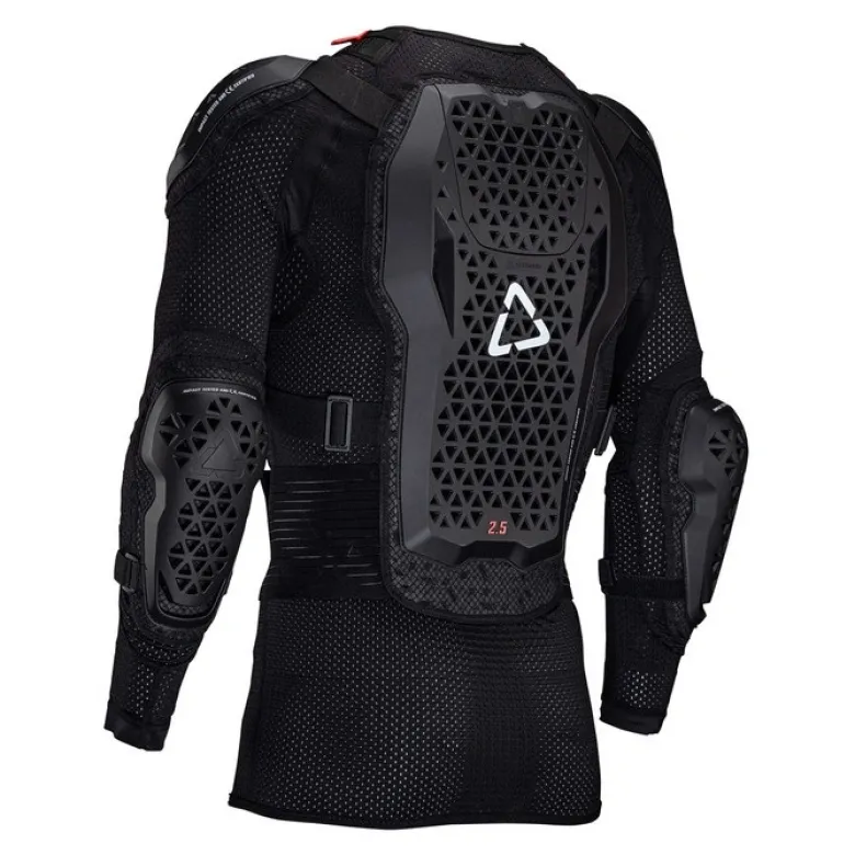 Koszulka z ochraniaczami LEATT 2.5 BLACK czarny