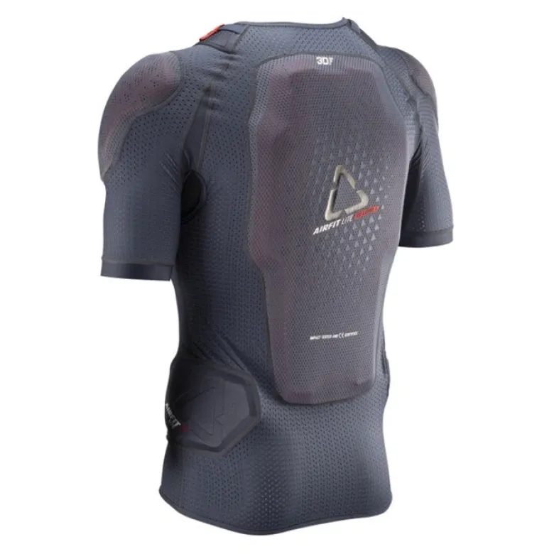 Koszulka z ochraniaczami LEATT 3DF AIRFIT LITE EVO STEALTH szary