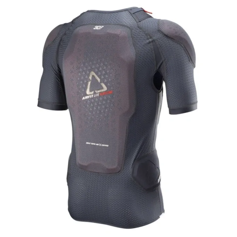 Koszulka z ochraniaczami LEATT 3DF AIRFIT LITE EVO STEALTH szary