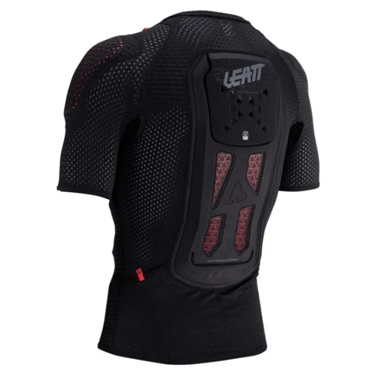 Koszulka z ochraniaczami LEATT TEE REAFLEX STEALTH czarny