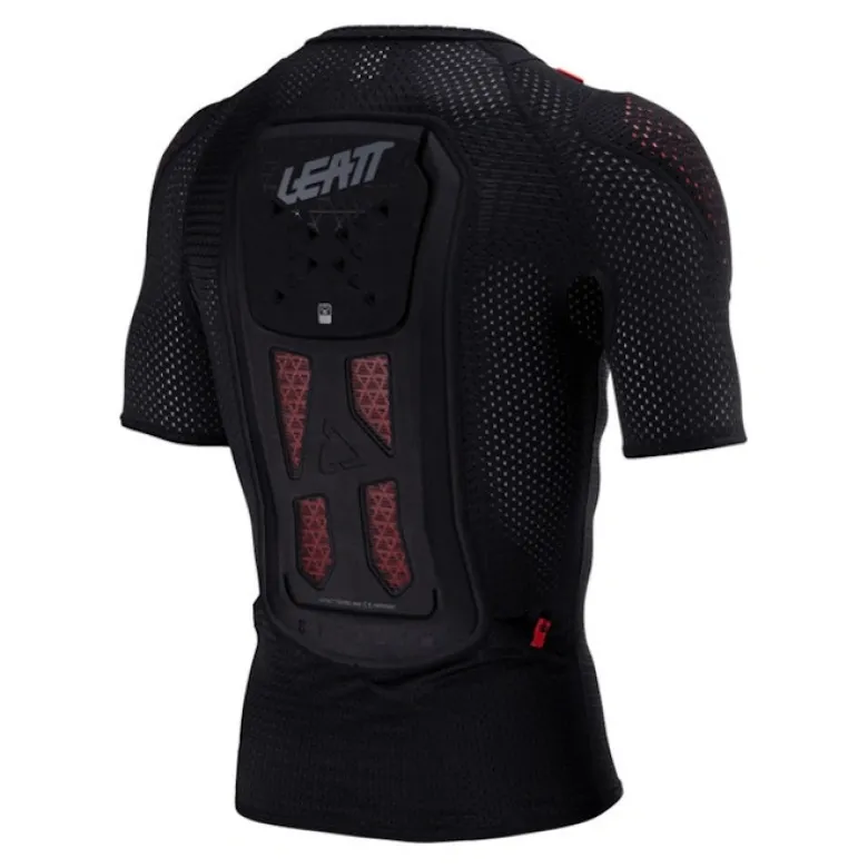 Koszulka z ochraniaczami LEATT TEE REAFLEX STEALTH czarny