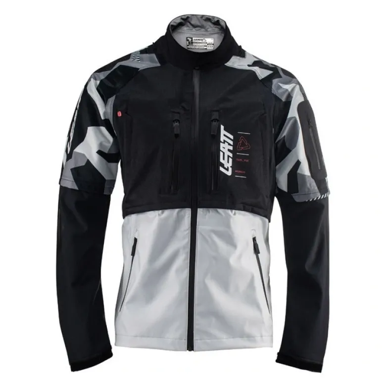 Kurtka enduro LEATT MOTO 4.5 HYDRADRI FORGE czarny szary