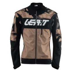 Kurtka enduro LEATT MOTO 4.5 X-FLOW STONE brązowy czarny