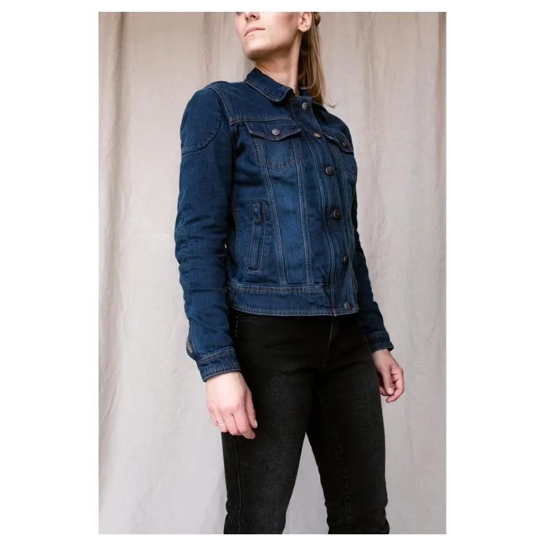 Kurtka jeansowa damska BROGER FLORIDA LADY WASHED BLUE niebieski