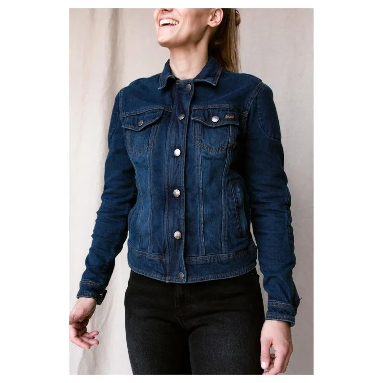 Kurtka jeansowa damska BROGER FLORIDA LADY WASHED BLUE niebieski