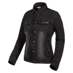 Kurtka jeansowa damska BROGER FLORIDA LADY WASHED BLACK czarny