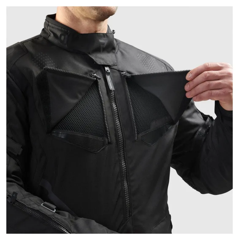 Kurtka motocyklowa tekstylna Rebelhorn Hiker IV czarna