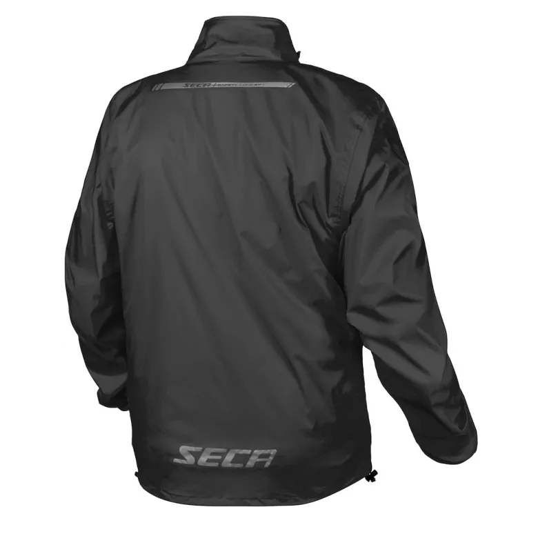 Kurtka przeciwdeszczowa SECA TYPHOON BLACK czarny