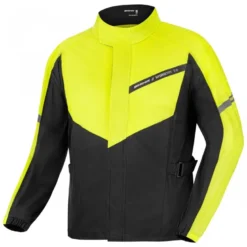 Kurtka przeciwdeszczowa SHIMA HYDRODRY 2.0 BLACK/FLUO czarny żółty fluo