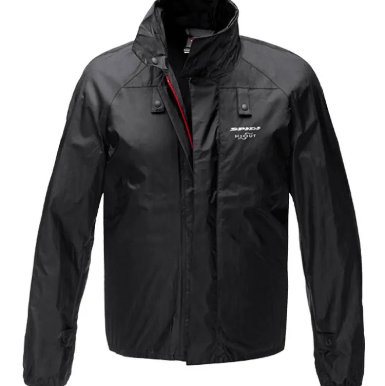 Kurtka przeciwdeszczowa SPIDI RAIN CHEST MAN BLACK czarny