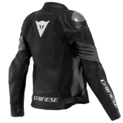 Kurtka skórzana damska DAINESE RACING 4 PERFORATED LADY BLACK czarny